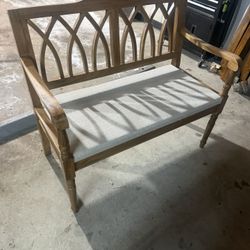 Solid Wood Bench 