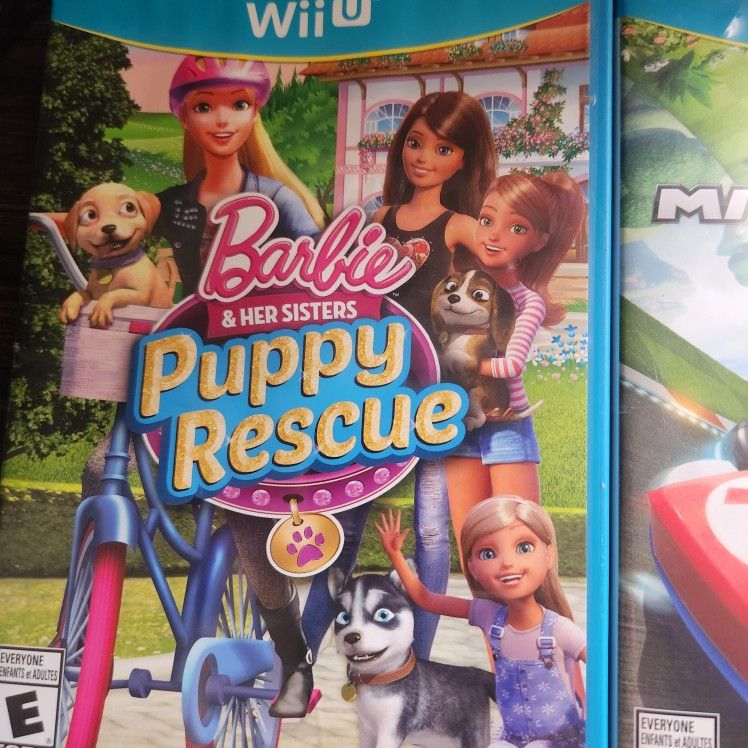 Nintendo wii U Barbie Pet Rescue Game