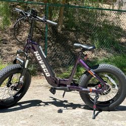 🚴‍♂️ HOVSCO HovBeta 20" Foldable Electric Fat Tire Bike – 750W Motor, 28 MPH, Long Range!