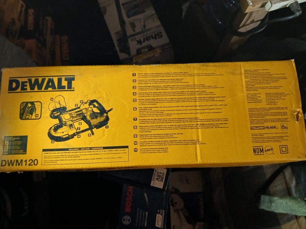DEWALT bandsaw 