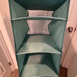 Teal IKEA Closet Organizer