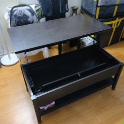 Lift Top Extending Telescoping Coffee Table
