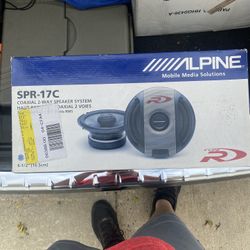 Alpine SPR-17C Type-R Speakers