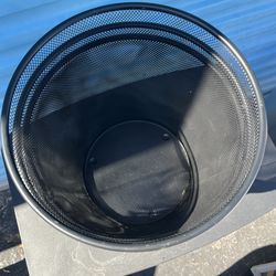 3 small office trash cans