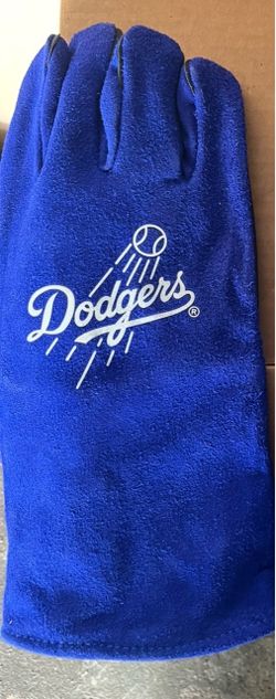 Dodgers Security Benefit blue suede glove
