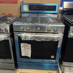 Kitchen Aid Stainless Steel Gas Range 