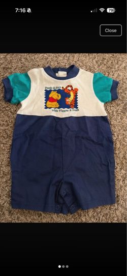 Winnie the Pooh Baby Romper Onesie