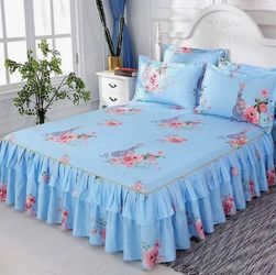 Floral Blue Sheet 
