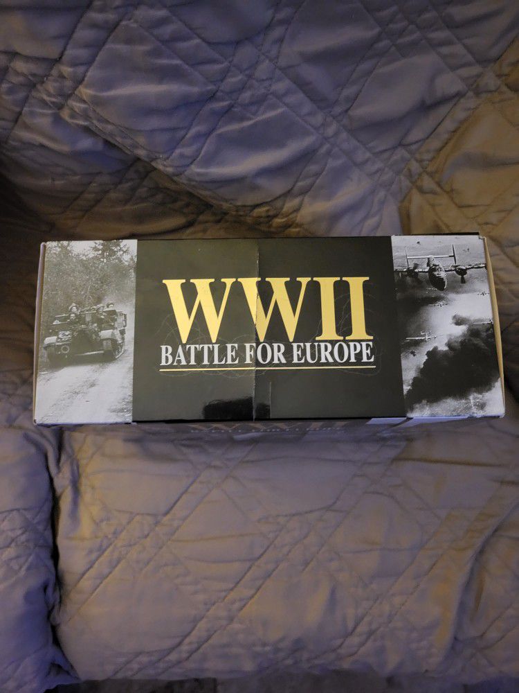 Vintage WWII Battle For Europe VHS Box Set