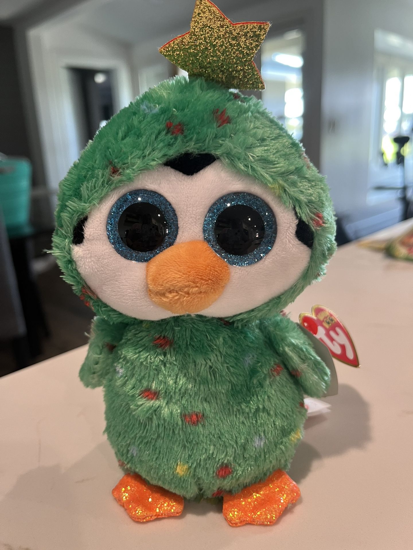 Ty Beanie Boos Penguin Christmas Tree