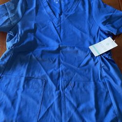 Maternity Scrub Top Size S