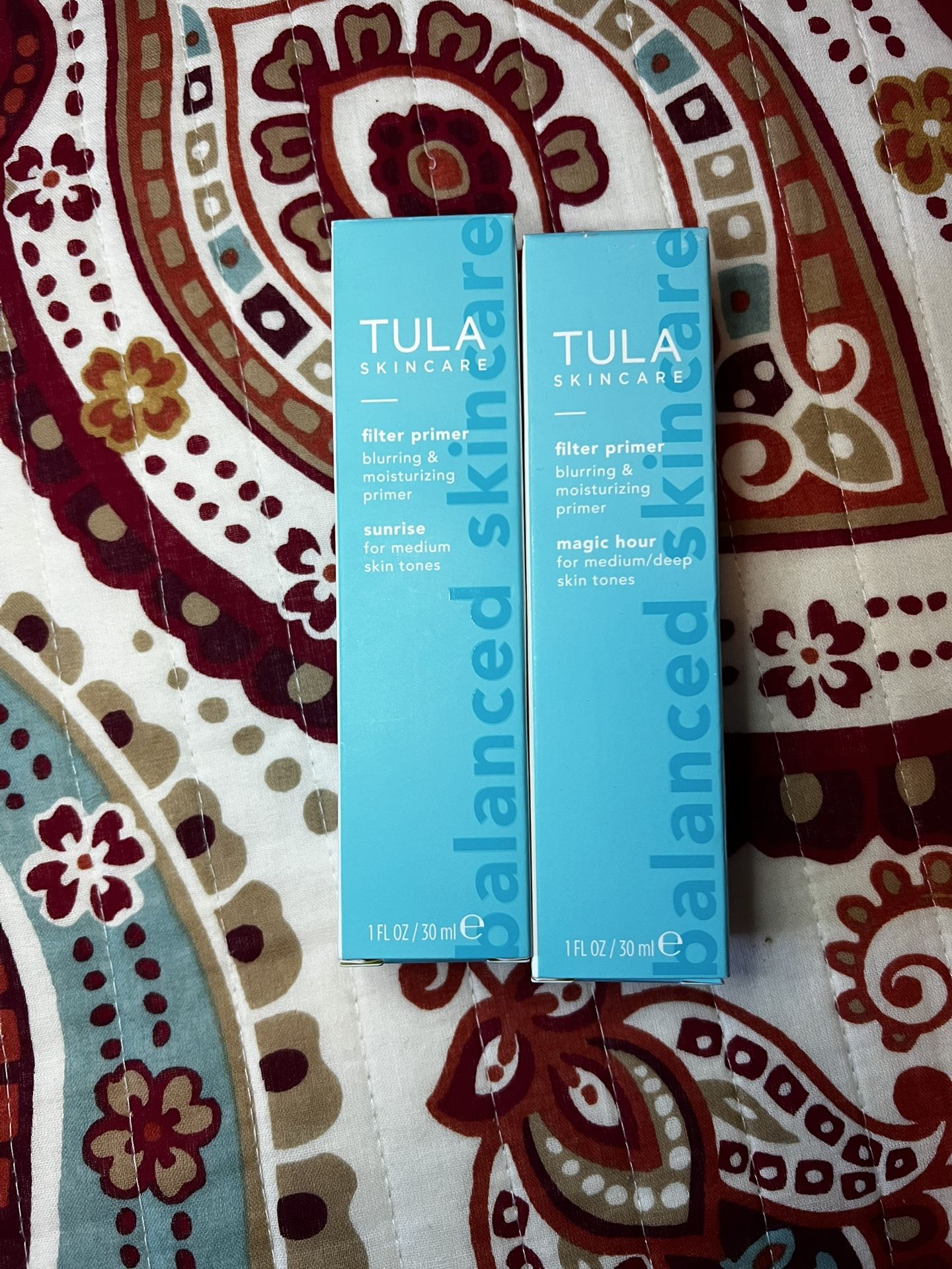 Tula Face Filter Blurring And Moisturiser Primer