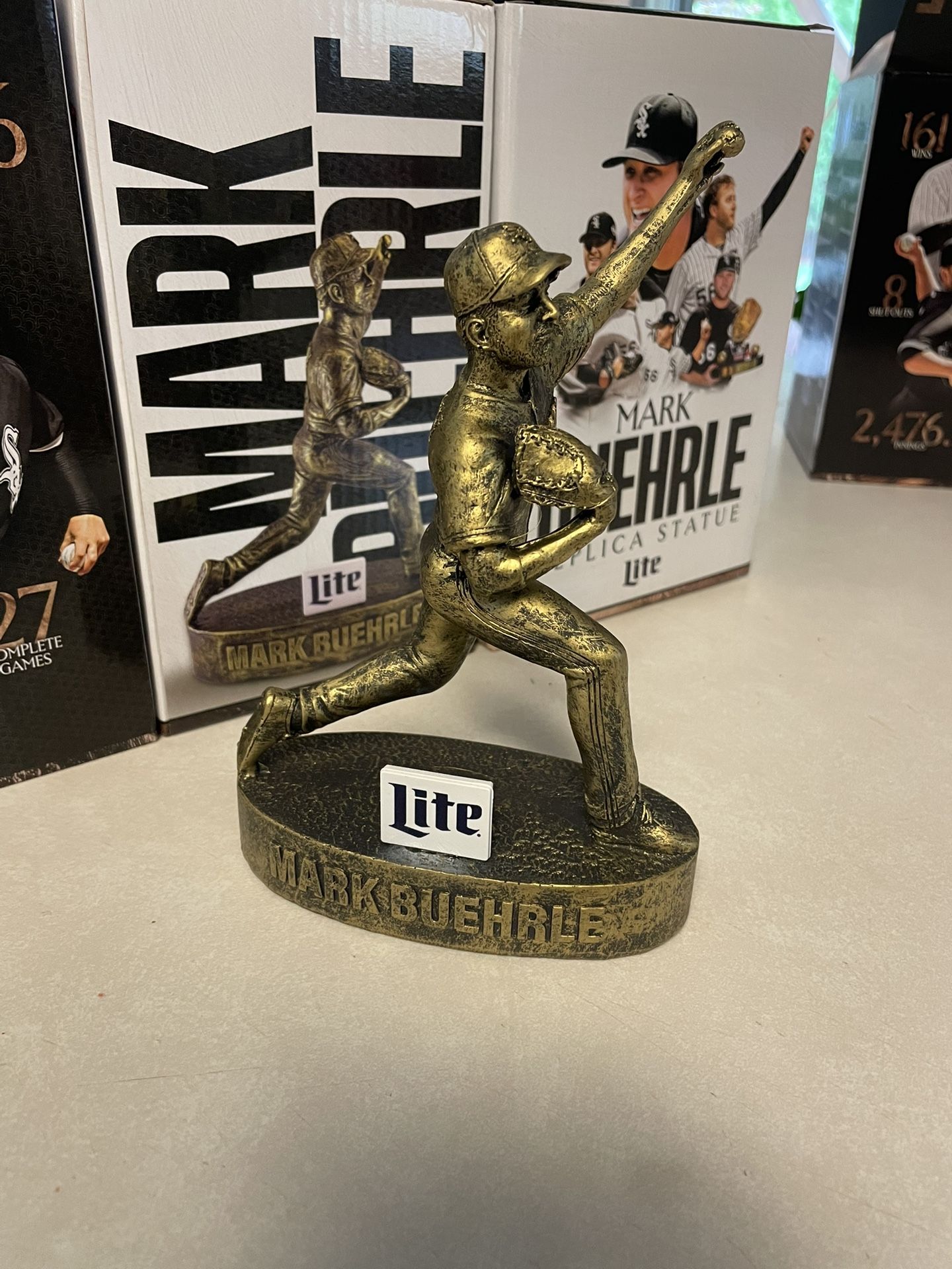 Mark Buerhle Replica Statue