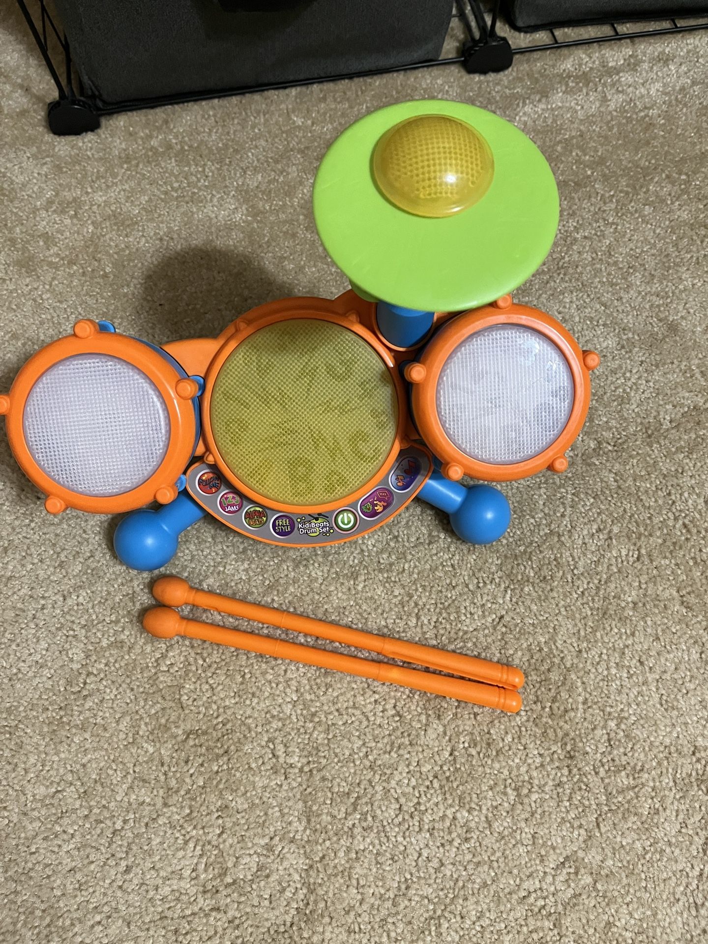 Kid Beats Toy Drum Set