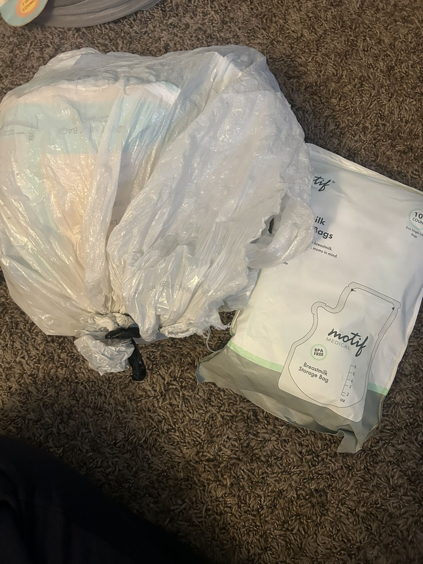 breast milk bags