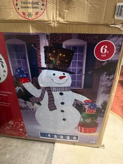 6ft snowman