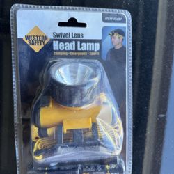 Western Safety Swivel Lens Head Lamp