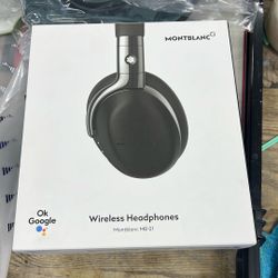 Mont Blanc Headphones. 