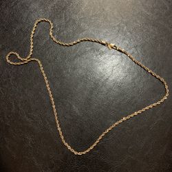 Rope chain necklace 