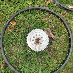 Numerous Bicycle Wheels, Ready To Use, Read Ad Text