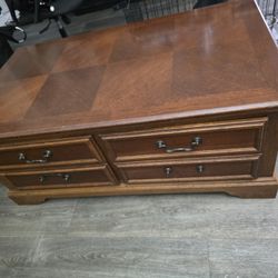 Large Wood Coffee Table