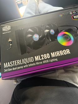 Coolermaster masterliquid ml280 mirror rgb aio
