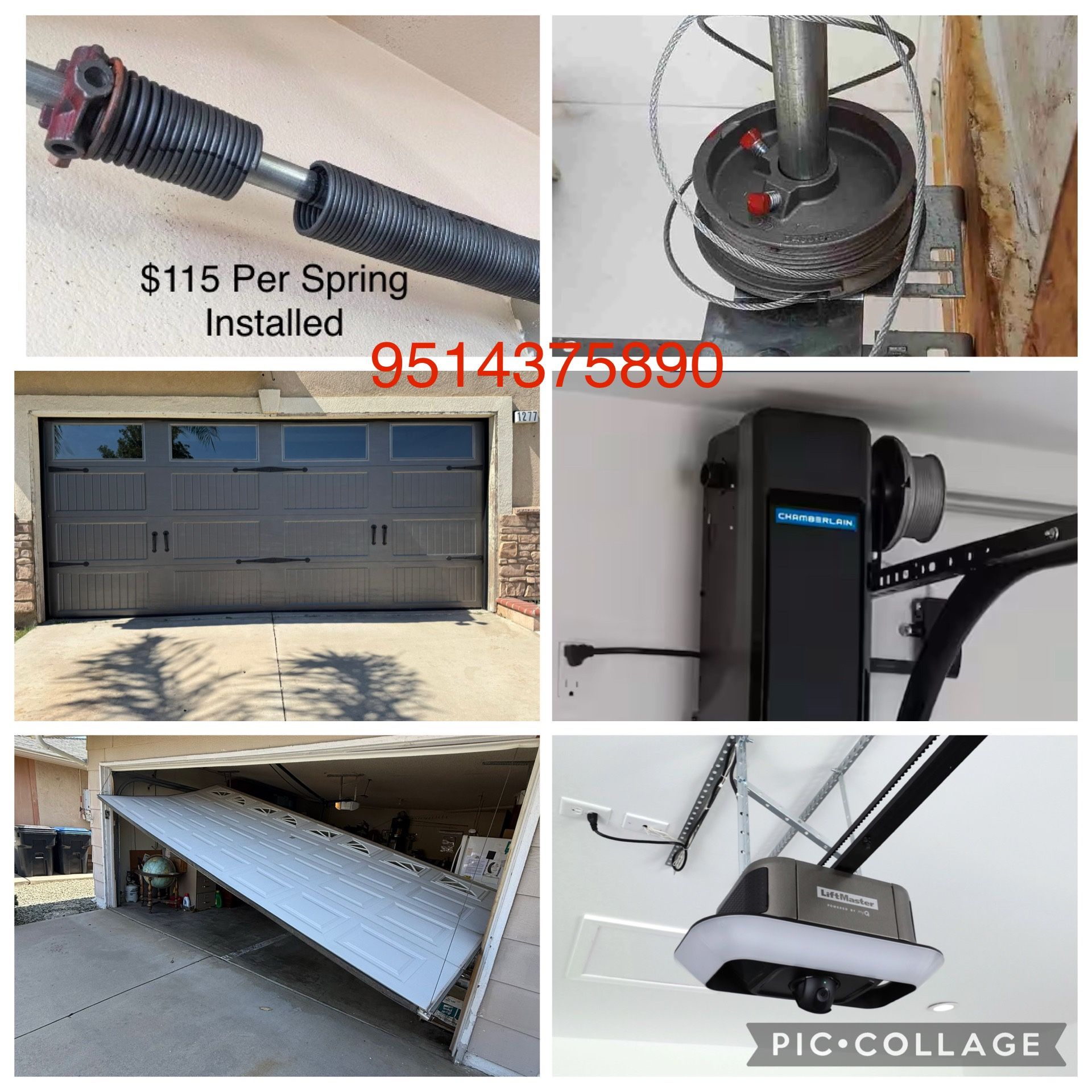 Garage Door & Spring