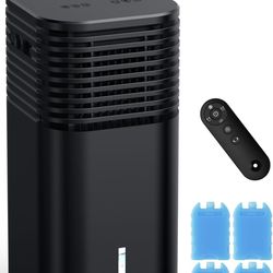 FANCOLE Portable Air Cooler – Windowless AC, Remote, 4 Modes, 3 Speeds New in Box