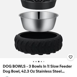Slow Feeder Dog Bowls