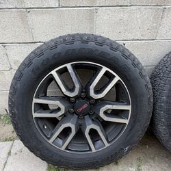 2026 GMC 20” Rims& Tires