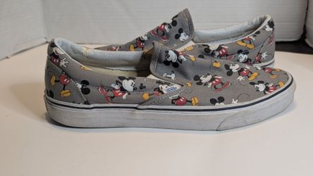 Vans x Disney Mickey Mouse Slip-On Sneakers 11.5