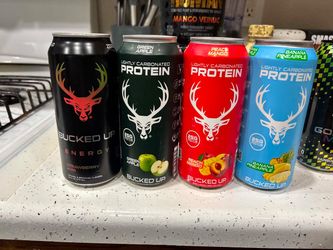 Protein workout pack energy drinks