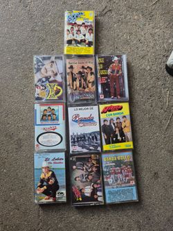 Cassette musica mexicana lote.