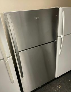 Whirlpool Top Mount Stainless Steel Fridge