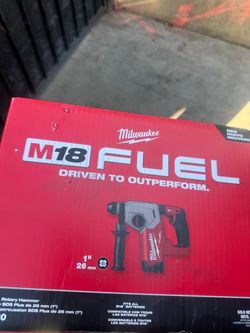 Milwaukee M18 FUEL 1" SDS Plus Rotary Hammer
