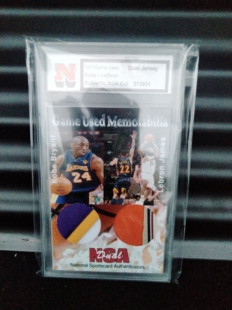 Kobe And LeBron James Game Use Patch 1/1