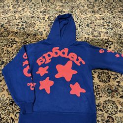 Sp5der sweatsuit navy beluga 