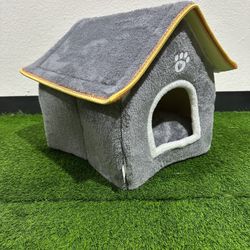 New Cozy Pet House Bed for Cat or Small Dog