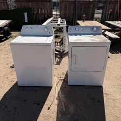 FOR PARTS OR REPAIR: Washer and Dryer