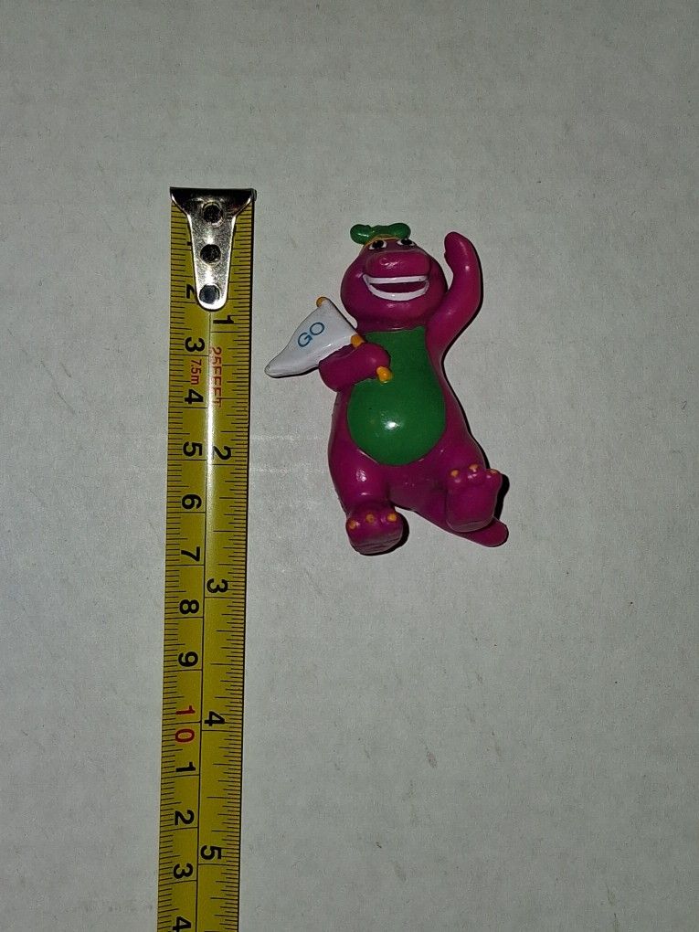 Barney The Purple Dinosaur Sports Cheer Action Figure