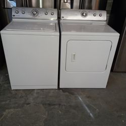 Set Washer And Dryer Maytag Electric Dryer Good Condition 3 Months Warranty Delivery And Installation 