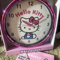 Hello Kitty Clock