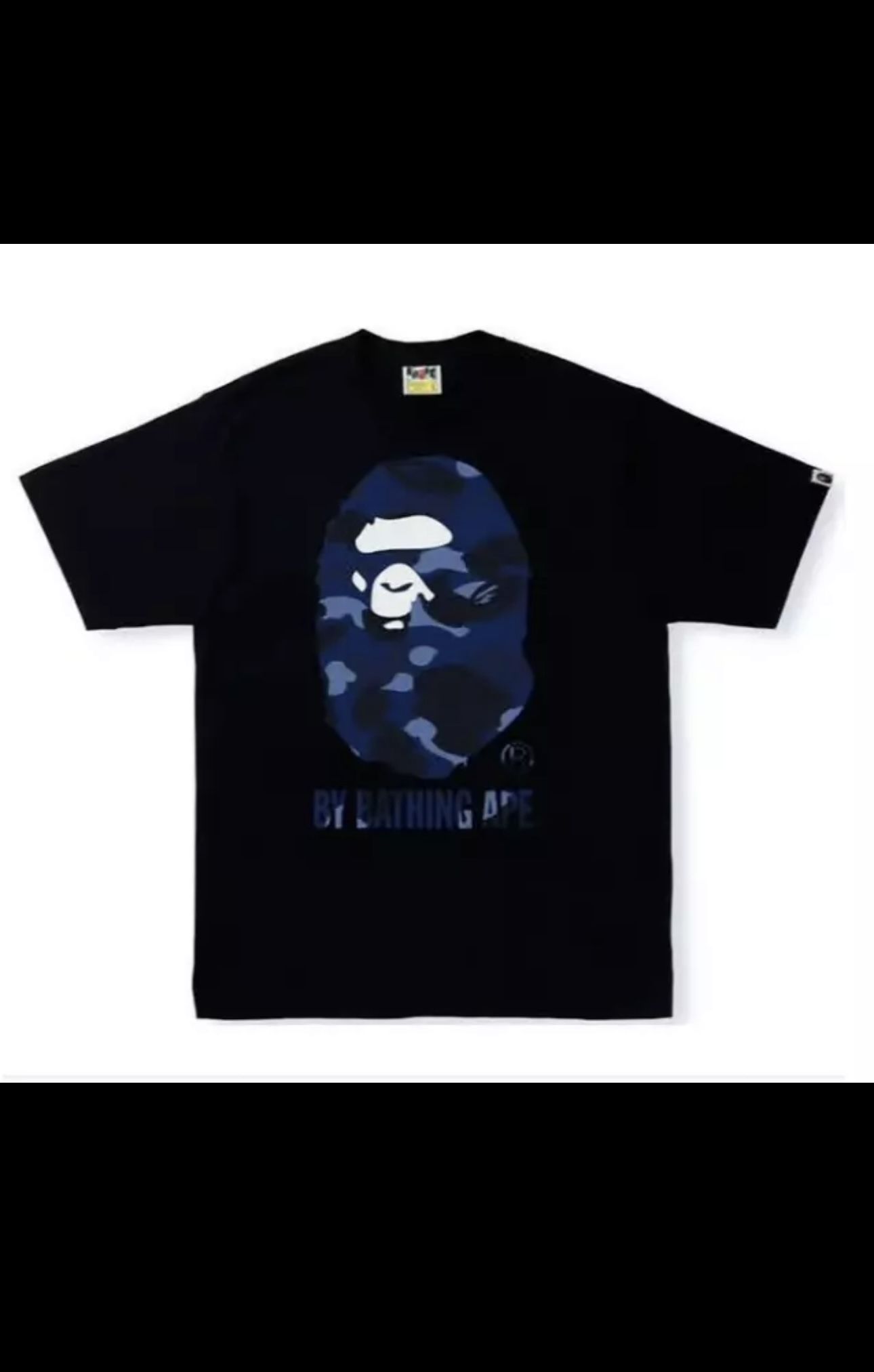 BAPE Black/Blue Camo Tee XL