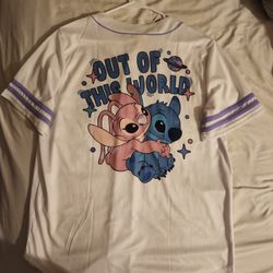 Disney Lilo & Stitch Button Up