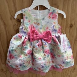 Baby Floral Dress & Bloomers Set 12M