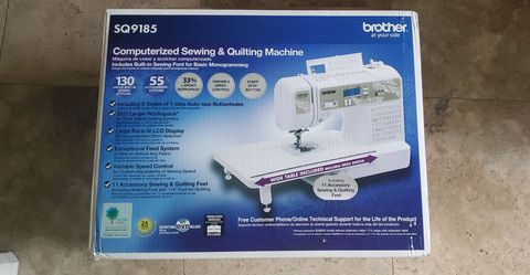 Brother SQ9185 Computerized Sewing Machine