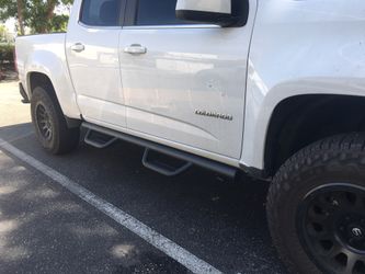 Chevy Colorado open box hoop side steps running boards Silverado GMC Sierra