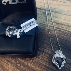 Harley Davidson Jewelry Set