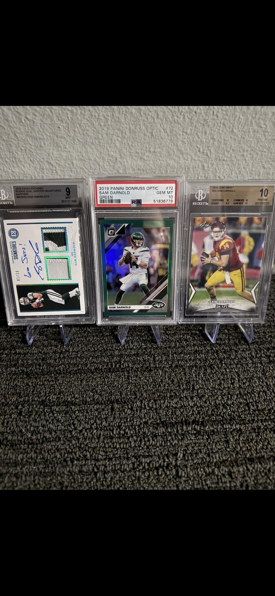 Sam Darold RPA /10 -Rookie Bgs 10-2nd Year /5