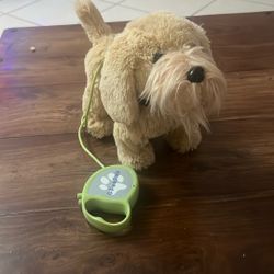 Walking And Barking Puppy Dog Pet With Remote Control Leash 